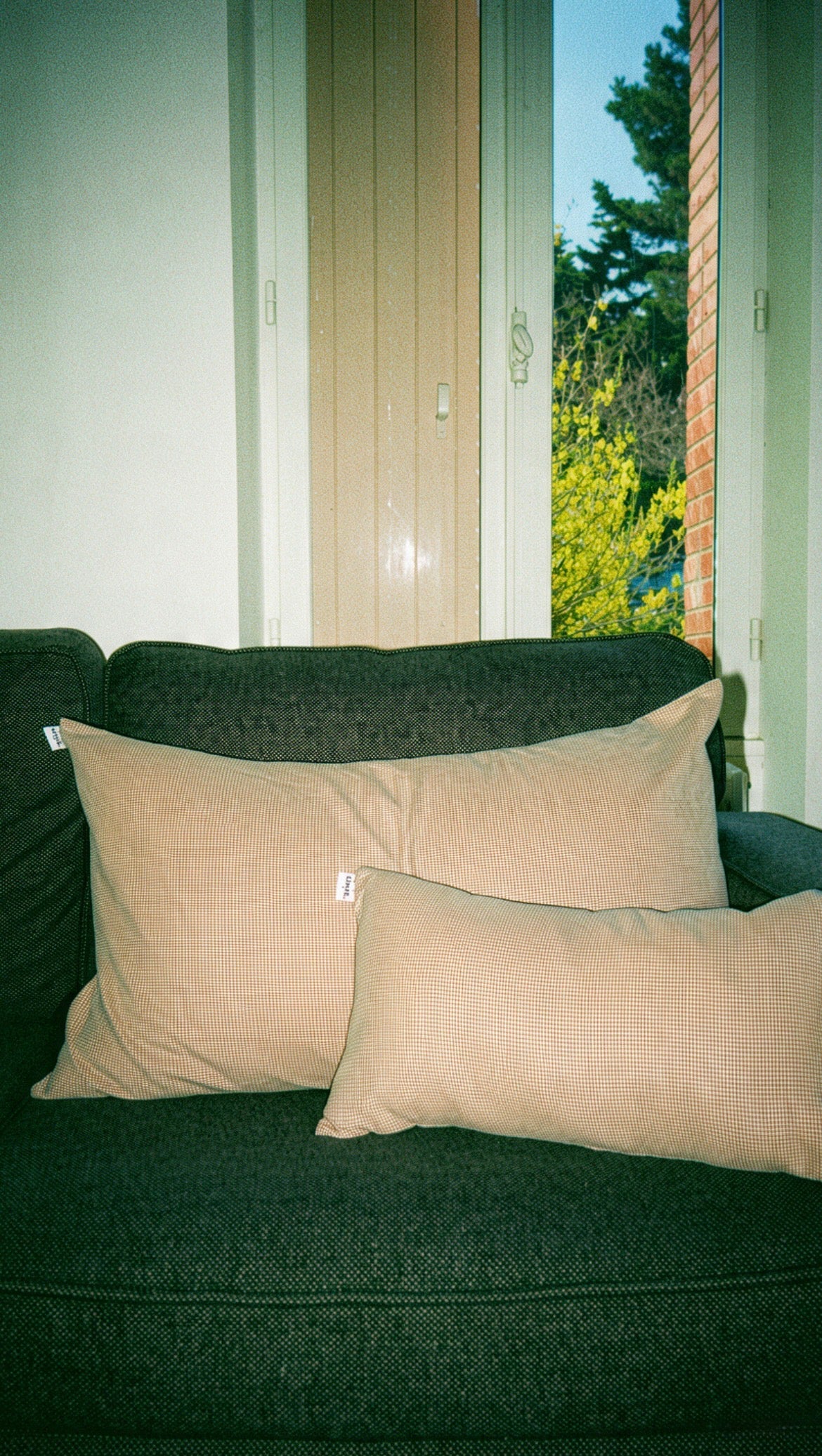 Housses de coussin Vichy