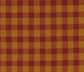 Housse de coussin Vichy Aubergine & Orange LINJE