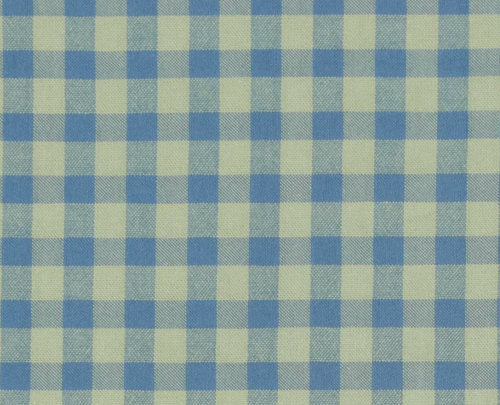 Housse de coussin Vichy Vert & Bleu LINJE
