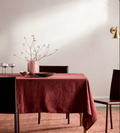 Nappe Lin & Coton - Bordeaux LINJE