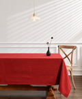 Nappe Lin & Coton - Rouge LINJE