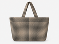 Cabas Vichy Beige & Anthracite LINJE