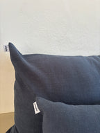 Housse de coussin Lin & Coton - Anthracite LINJE