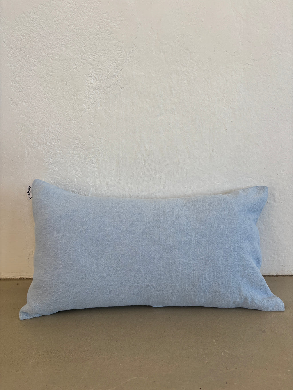 Housse de coussin Lin & Coton - Bleu Clair LINJE