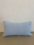 Housse de coussin Lin & Coton - Bleu Clair LINJE