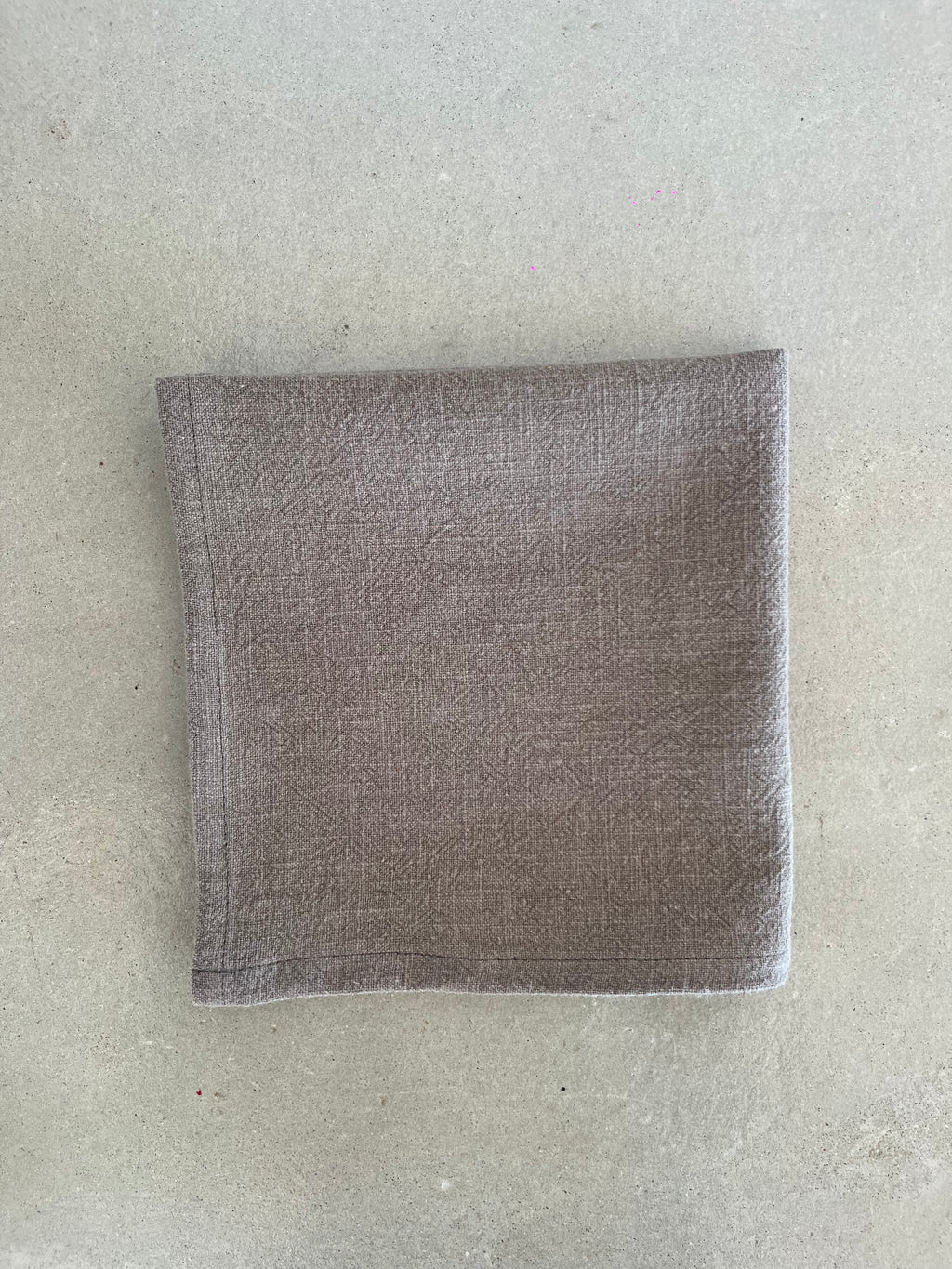 Serviette de table Lin & Coton - Brun LINJE