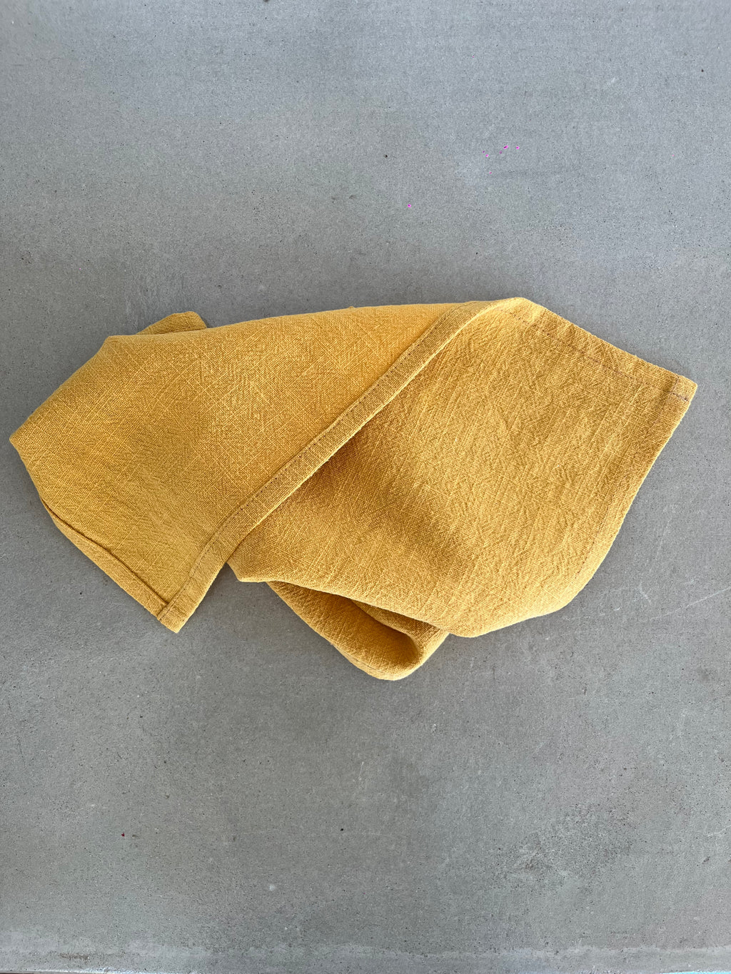 Serviette de table Lin & Coton - Jaune LINJE