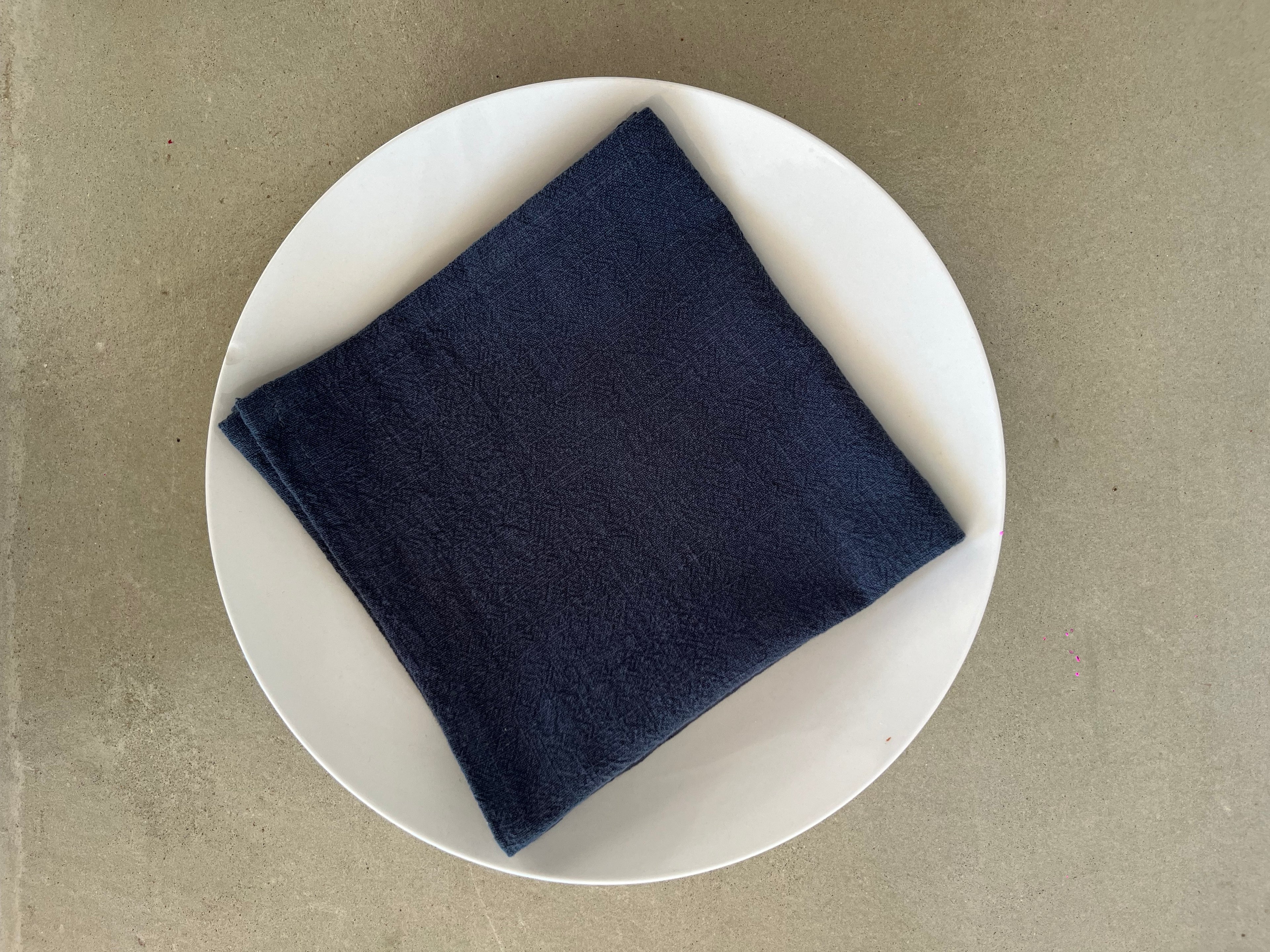 Serviette de table Lin & Coton - Anthracite LINJE