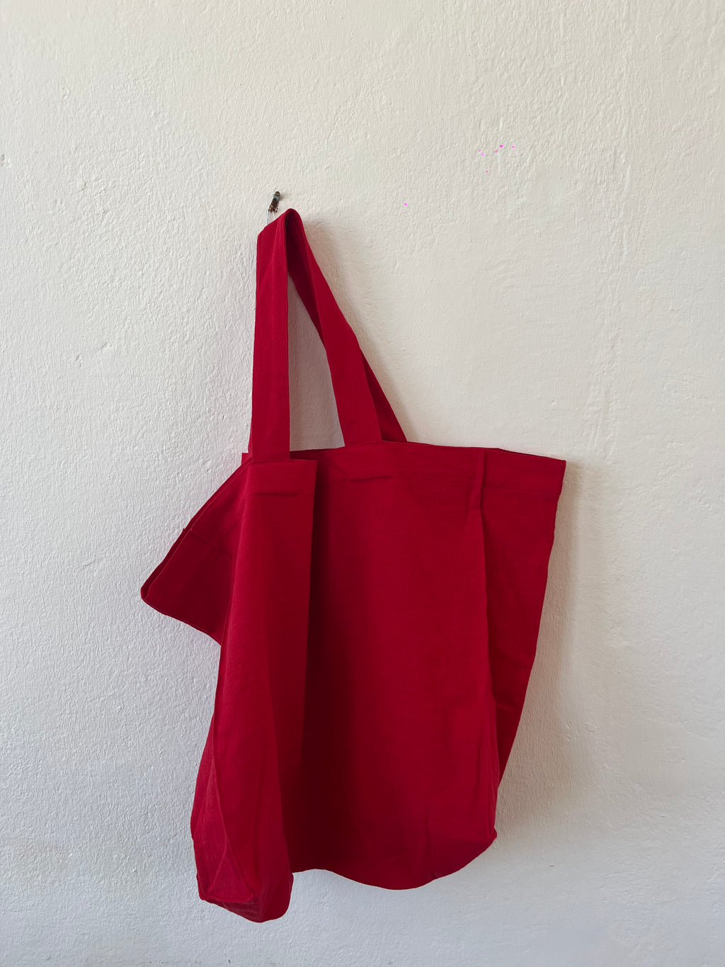 Cabas Lin & Coton - Rouge LINJE