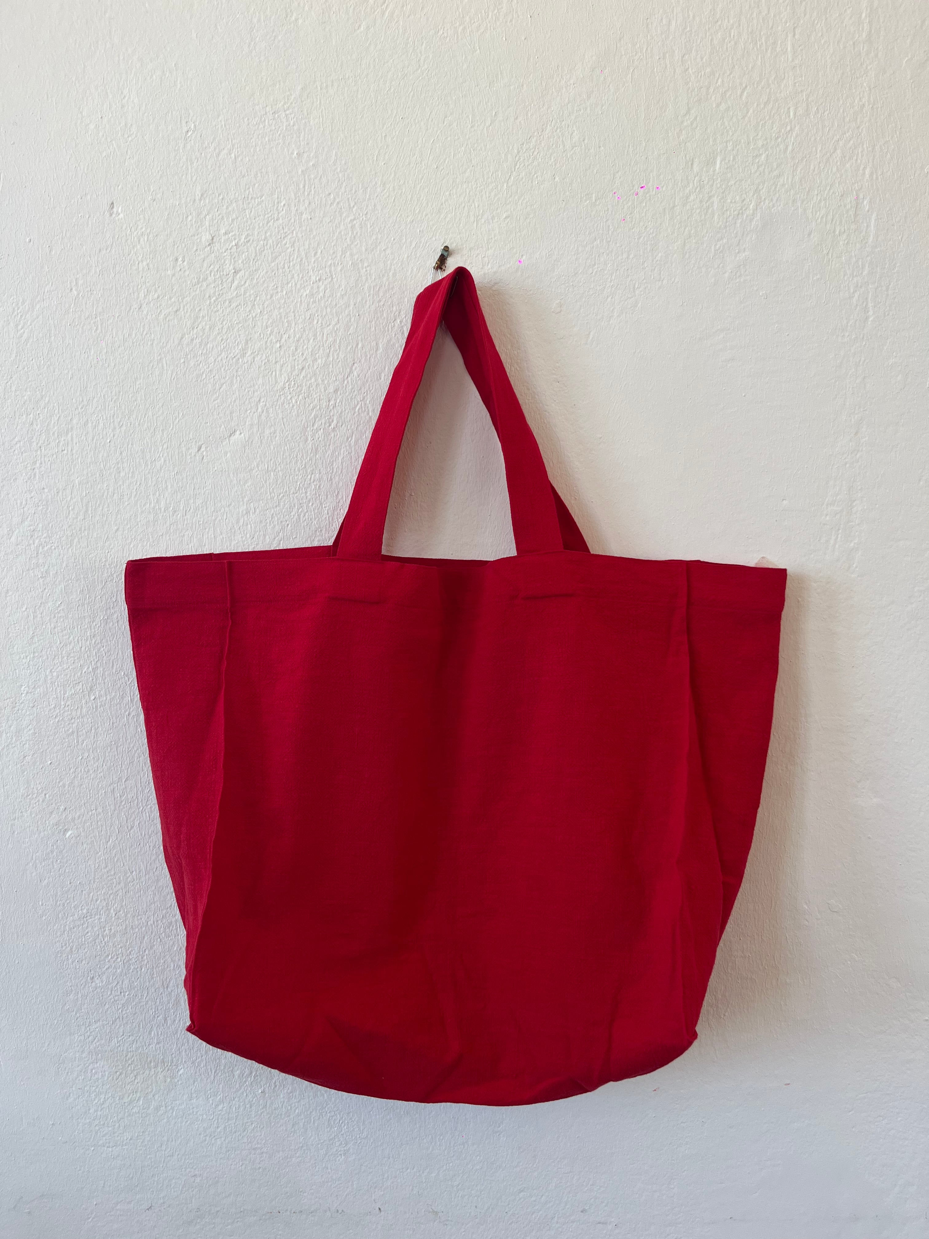 Cabas Lin & Coton - Rouge LINJE