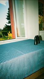 Nappe Vichy Bleu & Bleu nuit LINJE