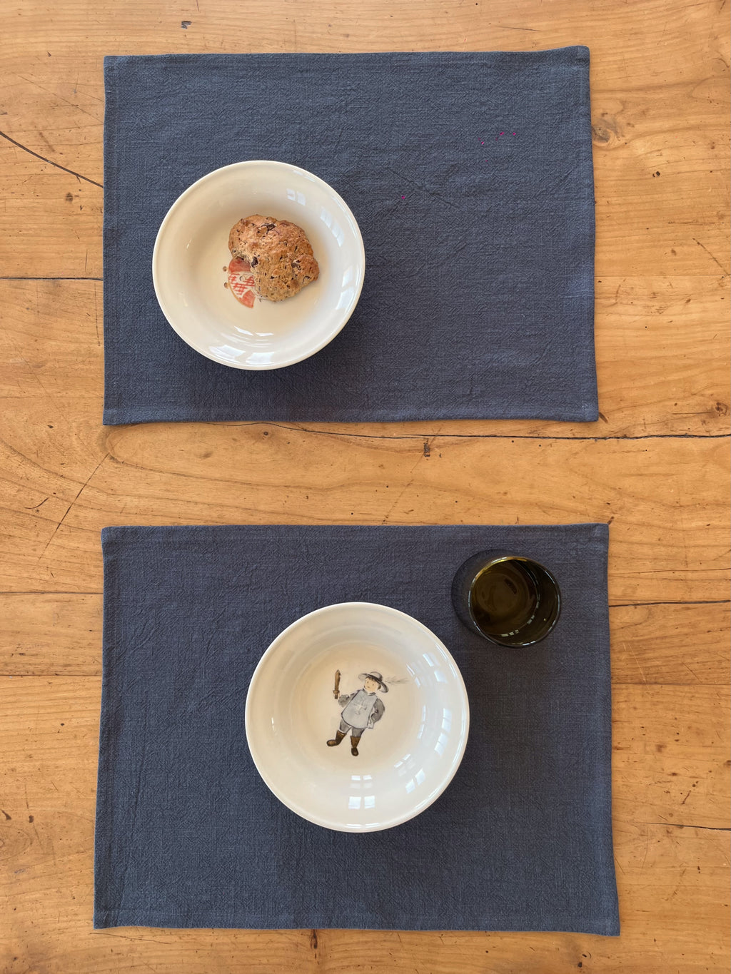 Set de table Lin & Coton - Anthracite LINJE
