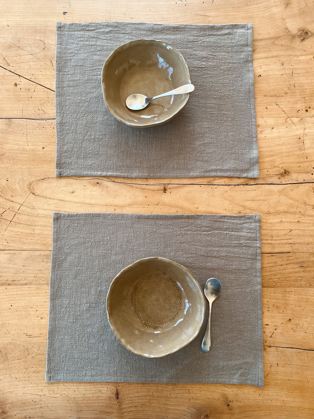 Set de table Lin & Coton - Brun LINJE