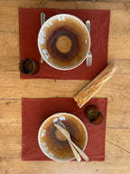 Set de table Lin & Coton - Terracotta LINJE